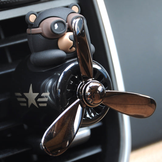 Bavne Car Air Freshener Diffuser Auto Air Fragranceing Preparation Diffuser With 2Pcs Fragrance Tablets