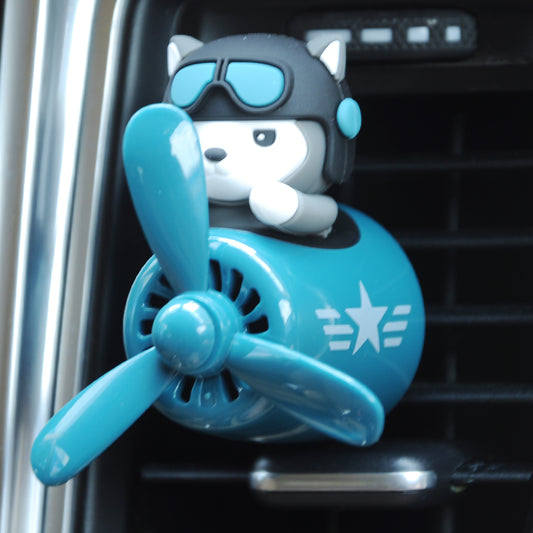 Bavne Car Air Freshener Diffuser Auto Air Fragranceing Preparation Diffuser With 2Pcs Fragrance Tablets