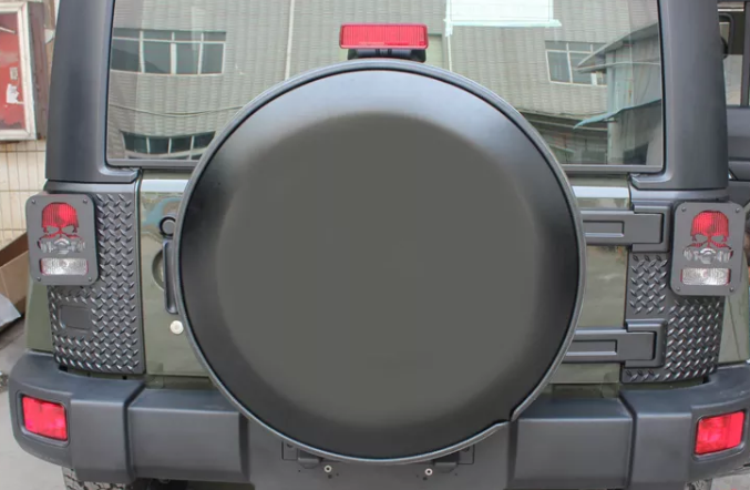 Bavne Spare Tire Cover Compatible To Jeep Wrangler JK 2007-2015