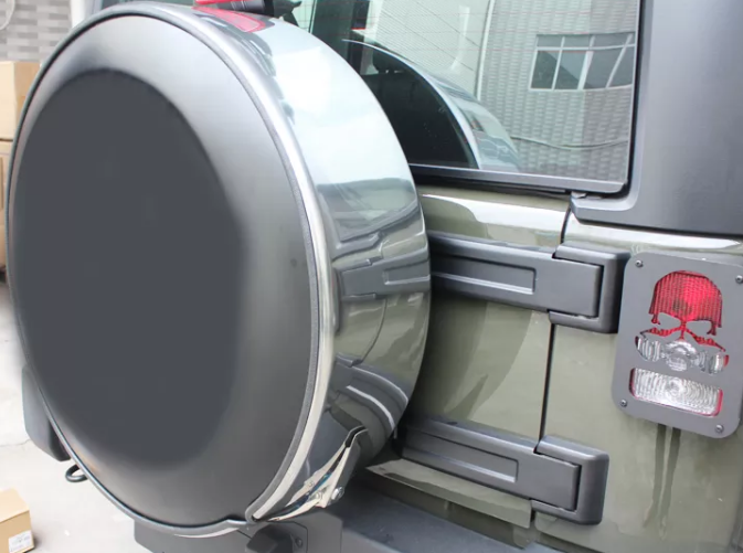 Bavne Spare Tire Cover Compatible To Jeep Wrangler JK 2007-2015